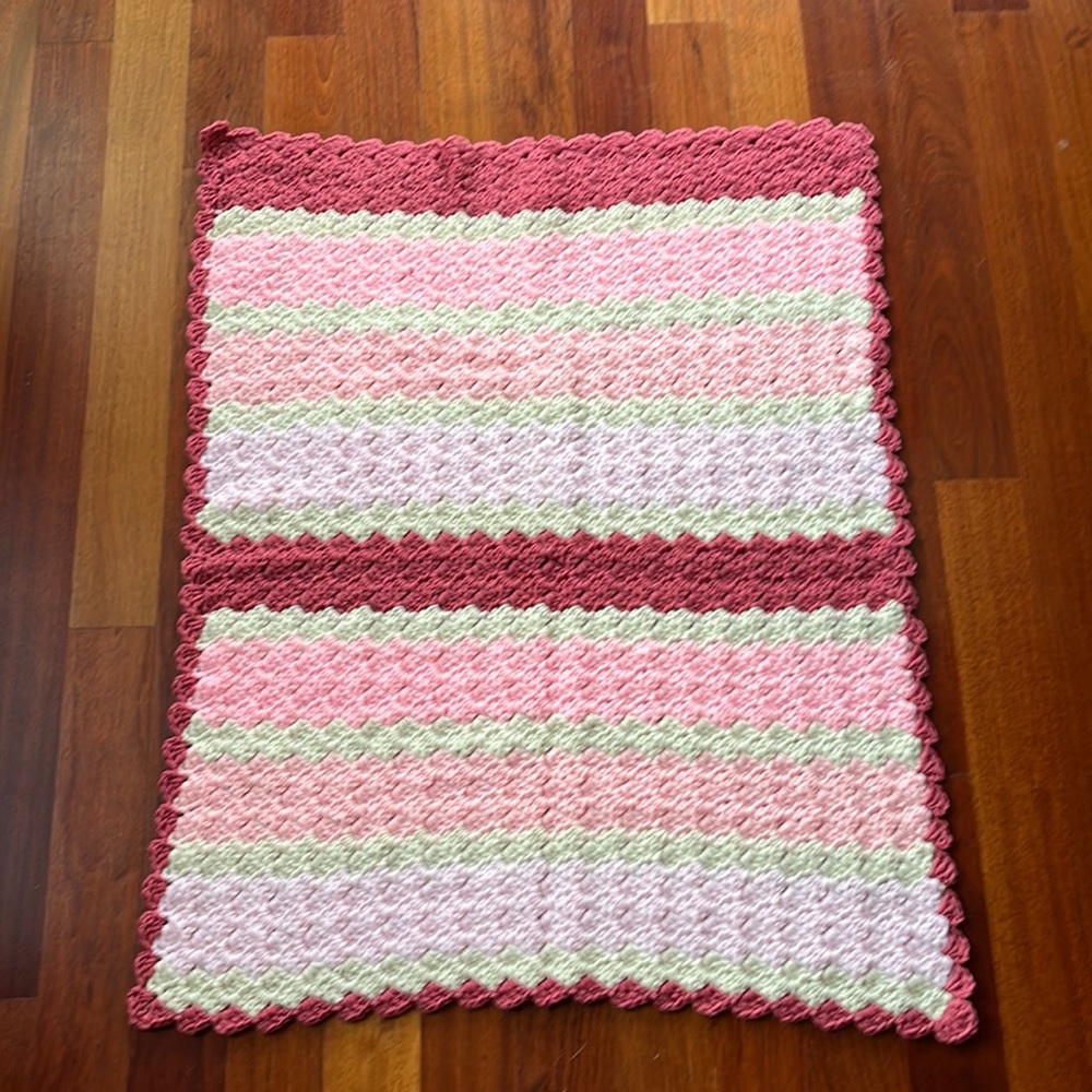 Knitted Lap Baby Blanket